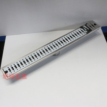 Emeko stainless steel long row floor drain BP8306 Gravity self-stylegrate Deodorant Balcony Bathroom Drain 304 drain