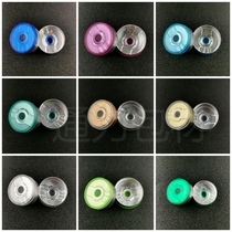 20mm Xilin bottle Red Yellow Blue Green White Gold transparent aluminum plastic cover easy tear gai vial cap