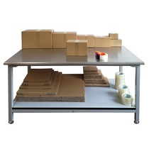 Zhibo Stainless Steel Express Packaging Desk Work Desk Desk Taobao Electric Commercial Express Package Desk Express Packing Desk