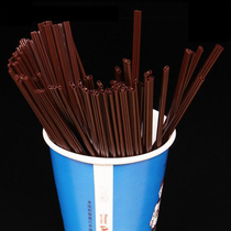 Xin Dongyang hot drinking tea coffee stir bar coffee hot drinking straw disposable stirring rod 500 root