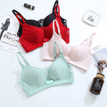 Aitivisa autumn and winter new underwear female sense of beauty back lace without rims gathered on the collection of breast bra cover