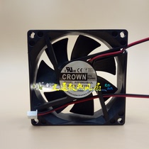 New AGE08025B12L DC 12V 0 15A 2-wire 3-wire silent cooling fan