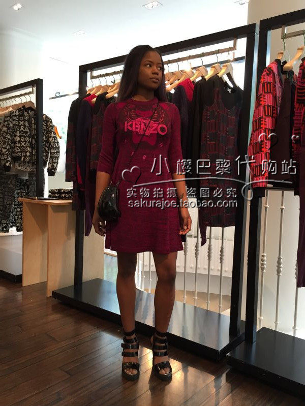 Женское платье kenzo2015 