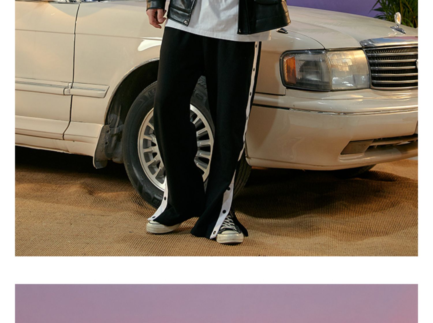 suamoment血爪抓痕夜光硅胶标休闲pu皮衣外套男新款情侣夹克潮ins