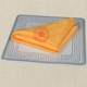 ຜ້າເຊັດຕົວຊັ້ນສູງ folded napkin mat napkin Western napkin ເອີຣົບສີແດງໂຮງແຮມຮ້ານອາຫານຈອກ placemat ຜ້າບໍ່ບານ