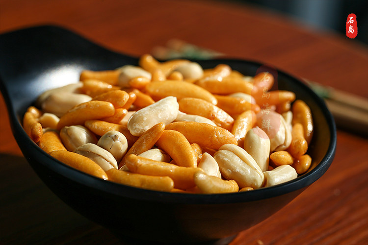 日本式柿种花生 小吃酒吧零食下酒 米果花生柿子种米果 柿种生仁