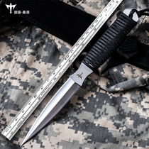 Outdoor knife saber Portable military knife knife knife self-defense cold weapon sharp blade geometric knife tritium