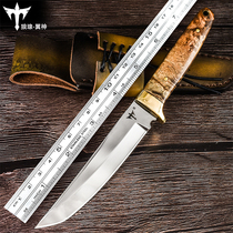 Wolf outdoor knife self-defense military knife blade blade saber sharp knife portable wilderness survival knife