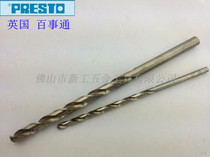 Imported from the United Kingdom PRESTO Know-it-all straight handle extended twist drill bit 4 5 6 5 7 8 9