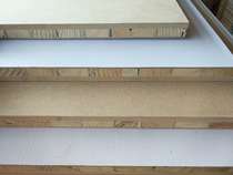 Solid wood door panel solid wood core multiple specifications can be formulated multi-layer door panel single white door core composite board