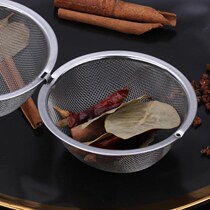 304 stainless steel mesh seasoning ball for tea house use halogen cage filter net bag spice bag to cook soup stew box