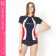 BE Fan De'an's Miss swimsuit retro striped hot spring split swimsuit women's swimsuitslimming fashion swimsuit