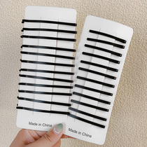 Black head decoration lined with hairpin netting Red 2021 New Liu Haibian clip Female clip side Jane about Broken Hair card