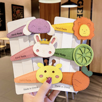 Net Red Bb Clip Rear Brain Spoon Side Clip Ins Cute Liu Hai Big Hair Clip Sen Female Clips Head Adorned With Super Fairy Hairpin