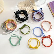 6 fit ~ rubber fascia net red zahn linen sensuna Korean summer head rope brief summertime girl hair rope