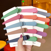 Large Size Makeup Hair Clip Fixed Hair Duckbill Liu SeaTop Clip Hairpin Hairdresder Clip Head Decorated with female word card