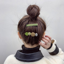 Net Red Brief Yoyo Sweet word clip hair clip Top gripping head Girl Temperament Side Clip Hairpin Clip Clip Korea Hair Accessories