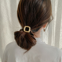 inza hair rubber gluten hair ring female net red minimalist Temperament Hair Rope New South Korea Head Rope 2021 Headwear