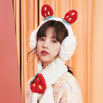 Earmuffs Winter Folding Cute Earpacking Student Ears Warm Girl Ins Department of Literature and Art Han Edition Freshness