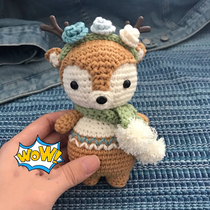 Little Fairy Deer Crochet Doll Diagrams Decontrol Tutorial Non Finished no Video