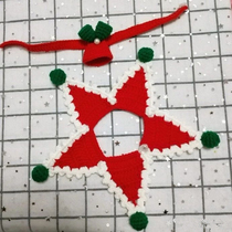 Non-material package Non-finished products No video Pet Item Circle Neck Christmas Bell Hook Needle Diagrams Solutions Chinese