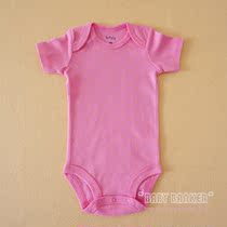 Baby Hashirt Super Meng Triangle Short Sleeve Summer Hundred Days Converged Clothes Baby Lovely Breath Baby Baby Baby Breath Clothes