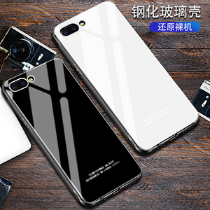 oppor11手机壳r11plus保护套玻璃后盖女款opop全包r11tm男款防摔硅胶边硬壳支架个性创意0pp0网红抖音km镜面