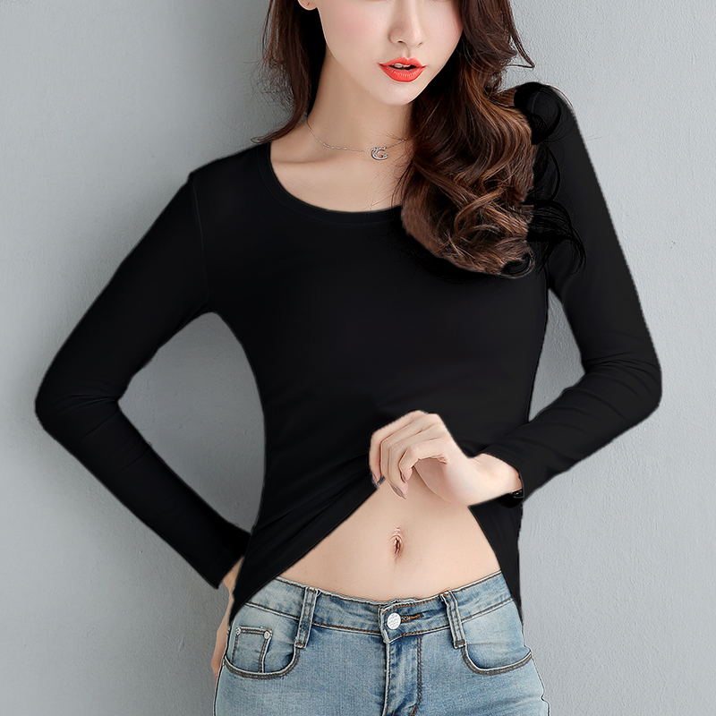 images 25:Sleeved t-shirts in half-high-collar seven-point fashionable undershirt 2022 new yawning sweaty shirt ⁇ Autumn images 25:Sleeved t-shirts in half-high-collar seven-point fashionable undershirt 2022 new yawning sweaty shirt ⁇ Autumn