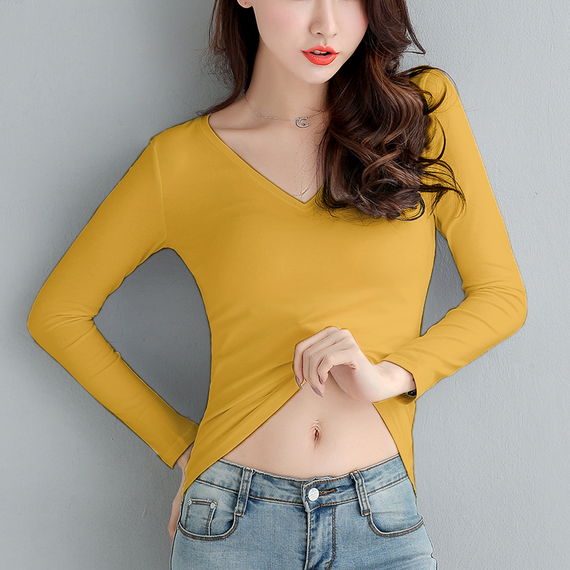 images 12:Sleeved t-shirts in half-high-collar seven-point fashionable undershirt 2022 new yawning sweaty shirt ⁇ Autumn images 12:Sleeved t-shirts in half-high-collar seven-point fashionable undershirt 2022 new yawning sweaty shirt ⁇ Autumn