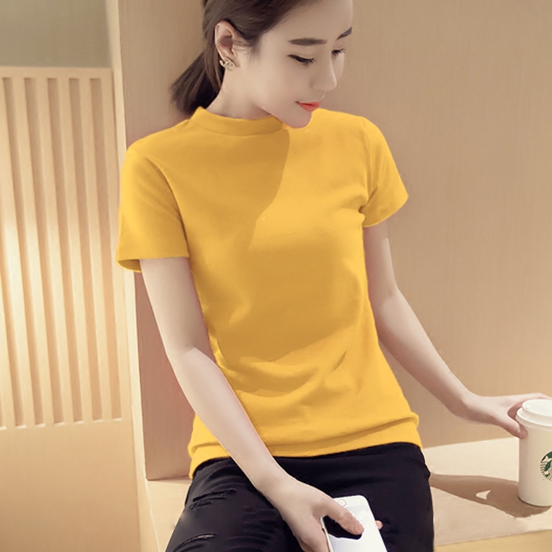 images 3:White t-shirt women's short-sleeved design sensed a small group of short-dressed tights, so that the compassionate undershirt can't be caught in the bottom shirt images 3:White t-shirt women's short-sleeved design sensed a small group of short-dressed tights, so that the compassionate undershirt can't be caught in the bottom shirt