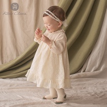 South Korea imported baby princess dress baby dress autumn 1-3 years old female Korean princess girl dress