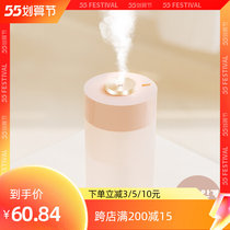 Nordic Minimalist Wind Usb Humidifiers Wireless Air Humidifiers 350ml Mini Warm Light Night Light Spray Aroma Lavender