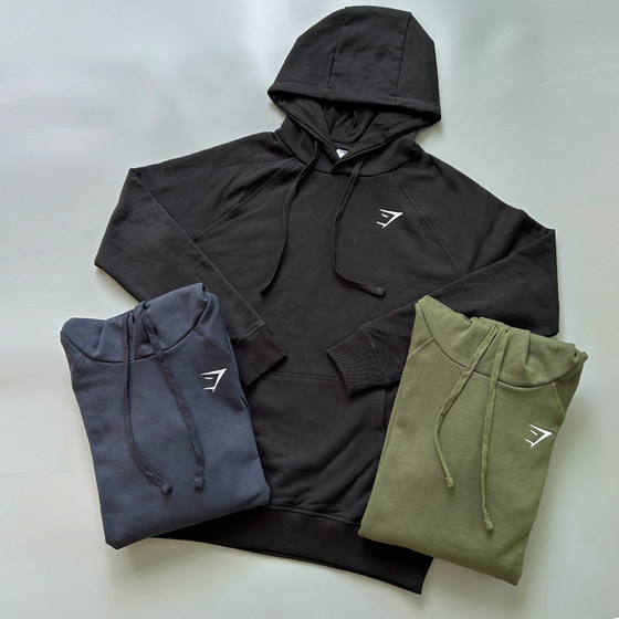 Autumn and winter long-sleeved sweatshirt men's solid color loose hooded top GYMSHARK CREST warm sports and fitness clothing cotton
Autumn and winter long-sleeved sweatshirt men's solid color loose hooded top GYMSHARK CREST warm sports and fitness clothing cotton