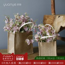 ins Nordic wind simulation flower small daisy wild chrysanthemum autumn peacock realistic natural wind Bedroom study table fake flower