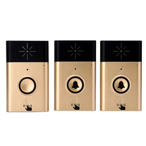 Smart wireless doorbell for home voice talkback Two drag a long distance battery call AC elderly mobile doorbell