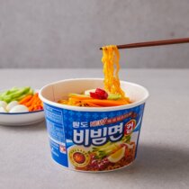 paldo cold noodles Korean original imported sweet and sour mouth eight apple cider vinegar add instant bucket cold noodles cup noodles