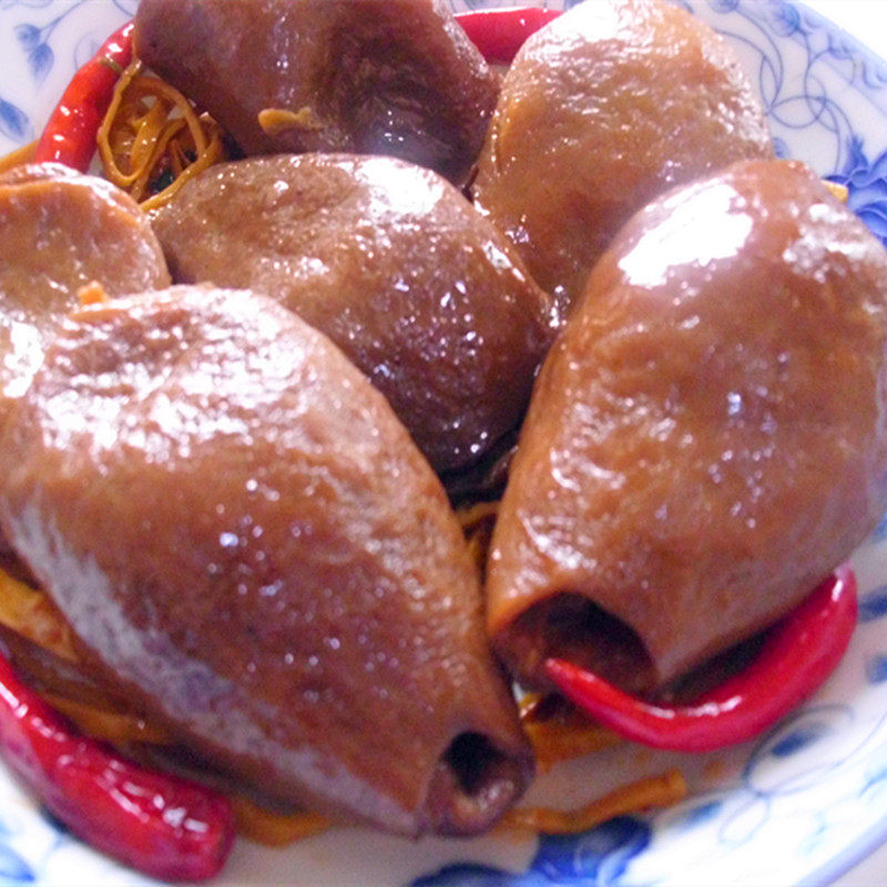 秘制香辣卤味猪小肚酱卤制猪肚膀胱尿泡特色真空熟食200g三份包邮