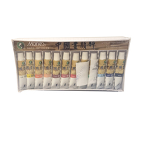 Marley brand Chinese painting pigment set ink painting beginner Chinese painting flower and bird landscape fine painting painting 12 color 5ML ml