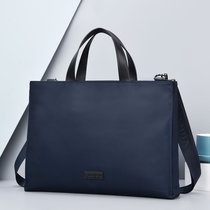 Hong Kong mens new briefcase Briefcase Cross Section Business Large Capacity Single Shoulder Bag Oxford Cloth Computer Bag Tide