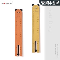 mandelda children height clock clock living room home fashion modern simple wall art decoration