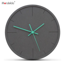 mandelda Nordic clock wall clock living room creative modern personality clock simple atmospheric dining room silent wall watch