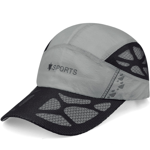 Hat men's summer outdoor quick-drying cap men and women breathable baseball cap sports shade mesh sun hat Hat men's summer outdoor quick-drying cap men and women breathable baseball cap sports shade mesh sun hat