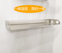 Nail-free 304 stainless steel word partition wall shelf Kitchen load-bearing seasoning balcony wall shelf