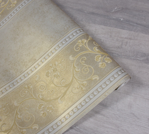 American imported pure paper wallpaper wallquest American retro personality stripe slightly pearlescent study wallpaper