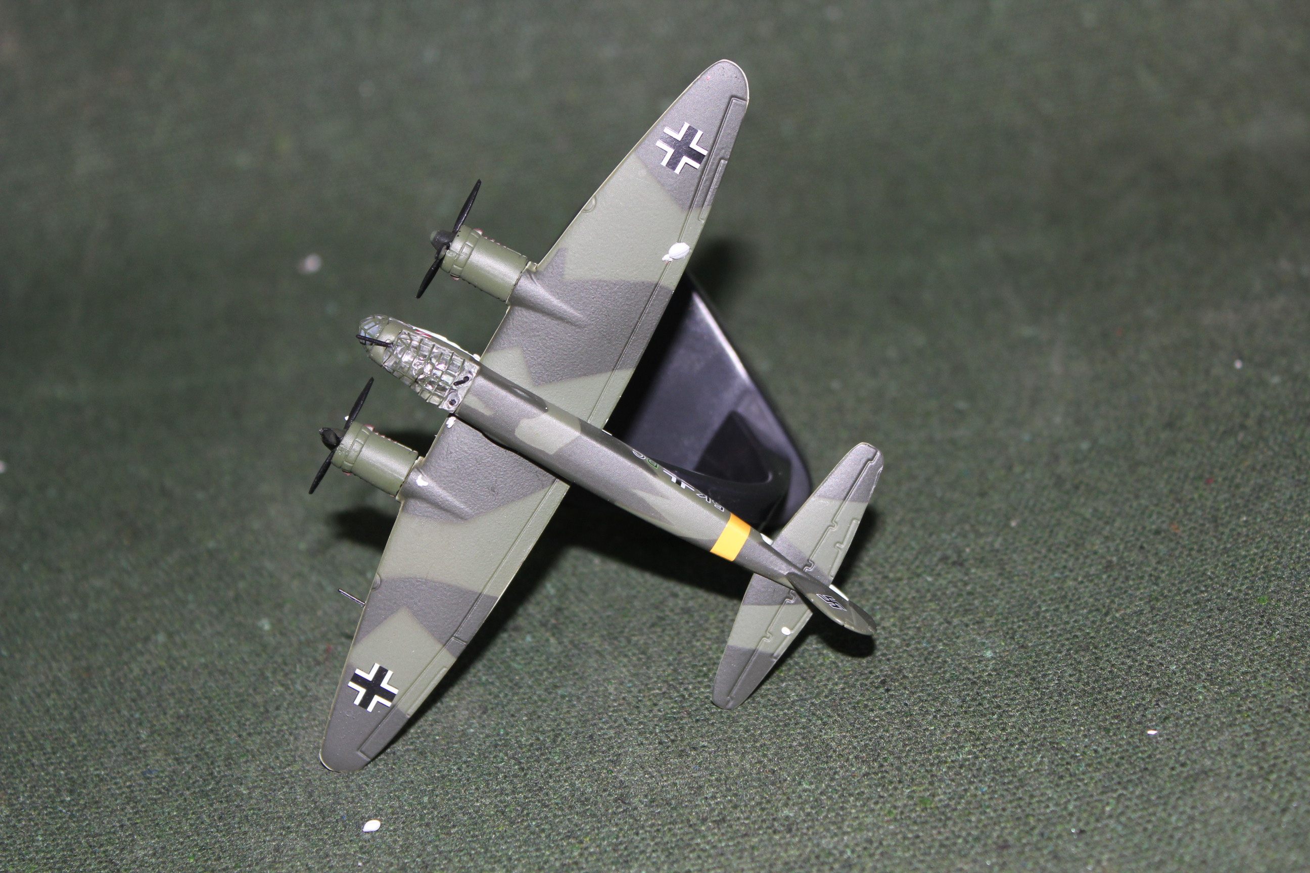 容克88a junkers ju-88a 合金战斗机模型 二战容克88a战斗机模型