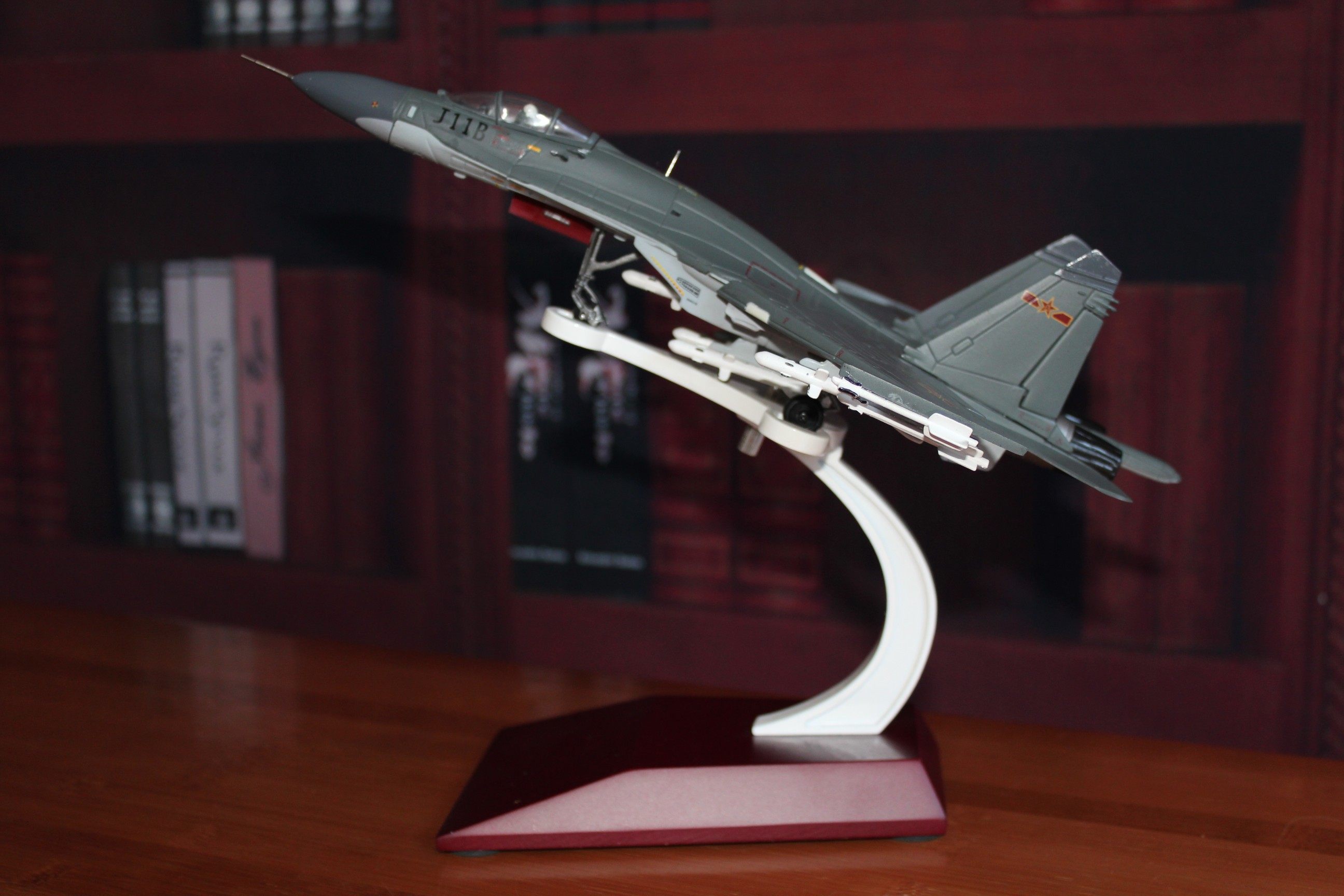 1:72 歼11 国产歼11b飞机模型 合金模型收藏摆件