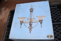 Export American lighting American wrought iron chandelier 3 three-head dining room lamp bedroom lamp classic study lamp