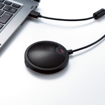 Japan SANWA microphone omnidirectional USB computer microphone voice conference recording game capacitive wheat 5 m radio