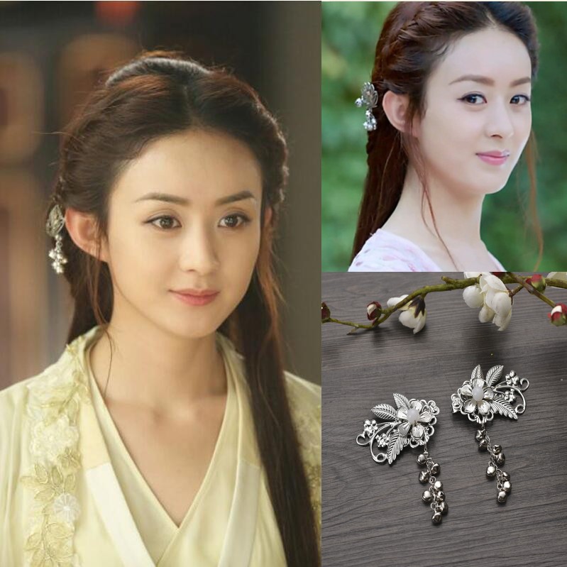 特工皇妃楚乔传赵丽颖楚乔同款铃铛发饰头饰