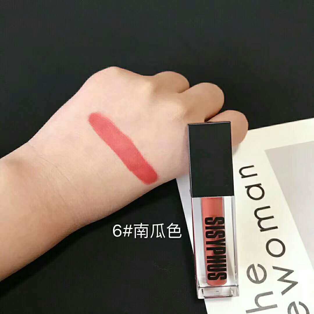 sisyphus西西弗斯唇釉彩妆口红蜜哑光韩国滋润网雾面镜面快手抖音